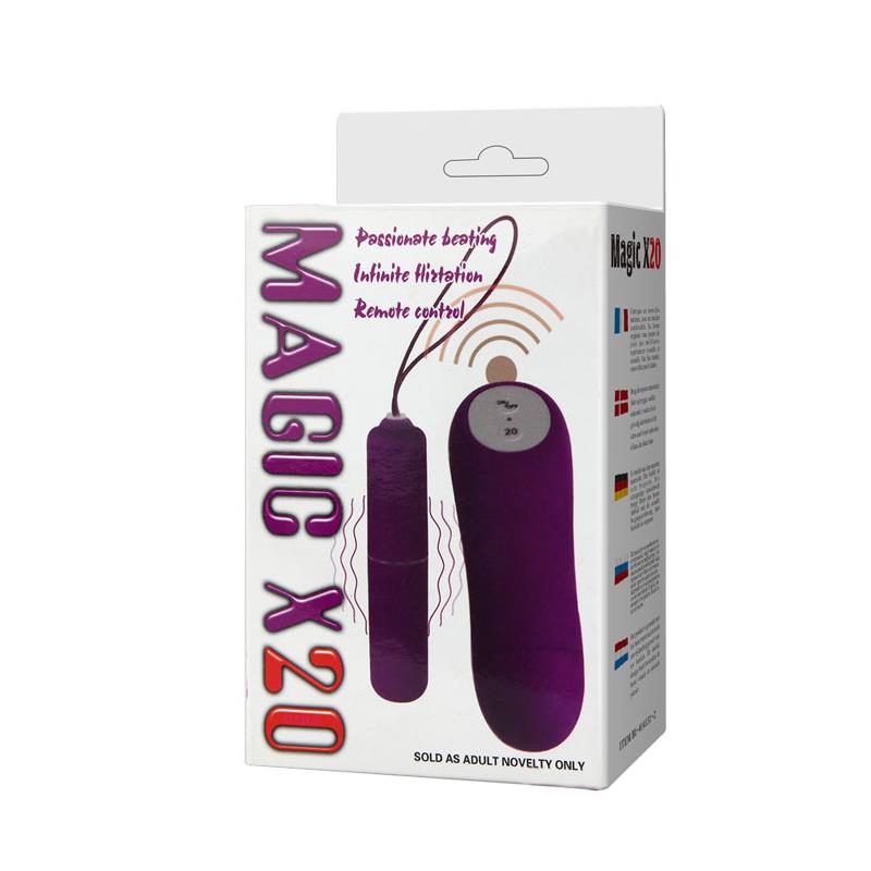 Bala Vibradora Magic X20 Púrpura - Imagen 6