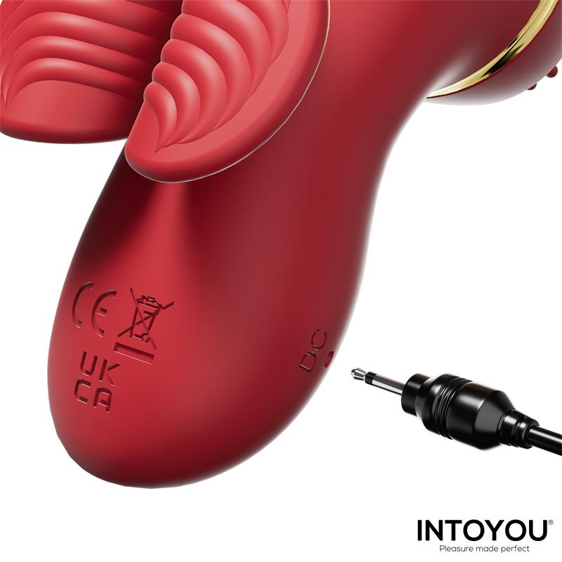 Beeny Estimulador con 4 Cabezales, Succión, Tapping, Tickling y Licking - Imagen 5