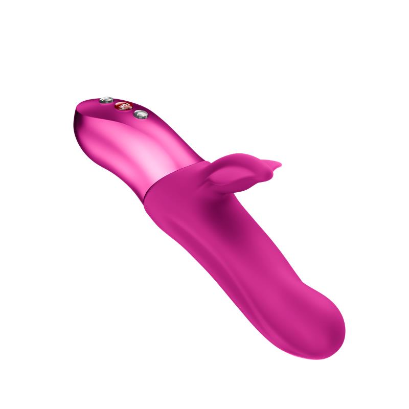 Bi Stronic Fusion Vibrador con Thrusting y Pulsacion Magenta - Imagen 4