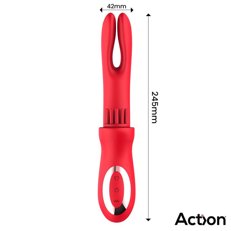 Bilma Vibrador con Movimientos Alternantes y Brushing 4 Motores - Imagen 4