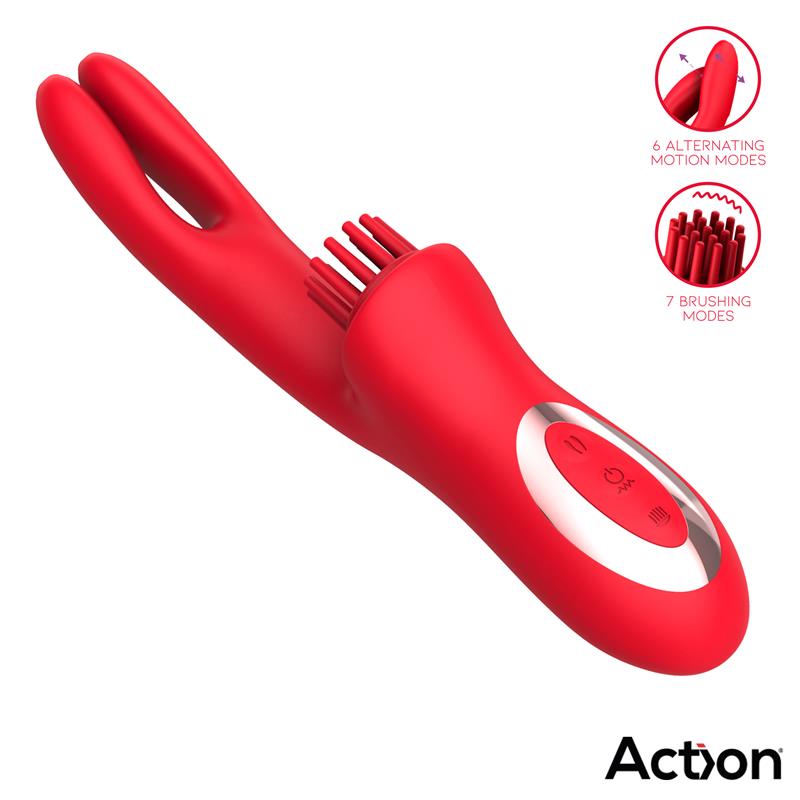 Bilma Vibrador con Movimientos Alternantes y Brushing 4 Motores - Imagen 5