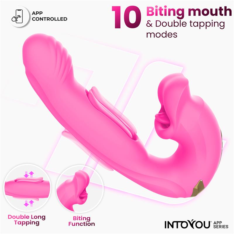 Bimby Vibrador con Mordisqueo y Lengua Doble Tapping con APP - Imagen 3