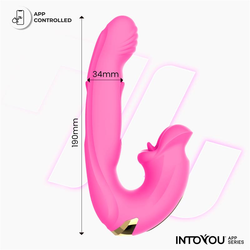 Bimby Vibrador con Mordisqueo y Lengua Doble Tapping con APP - Imagen 4
