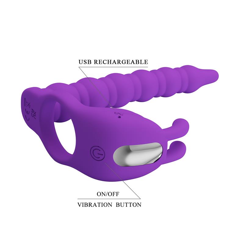 Blackney Anillo para el Pene con Vibación - Imagen 5