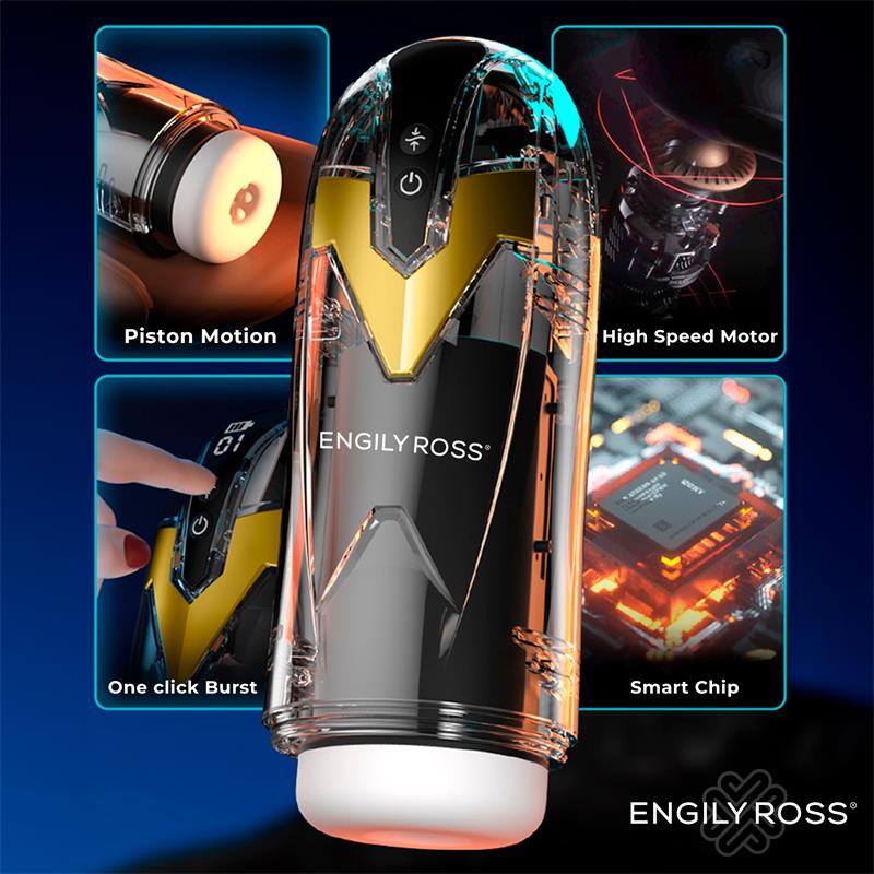 Bloster Masturbador Masculino Automático con Thrusting - Imagen 4