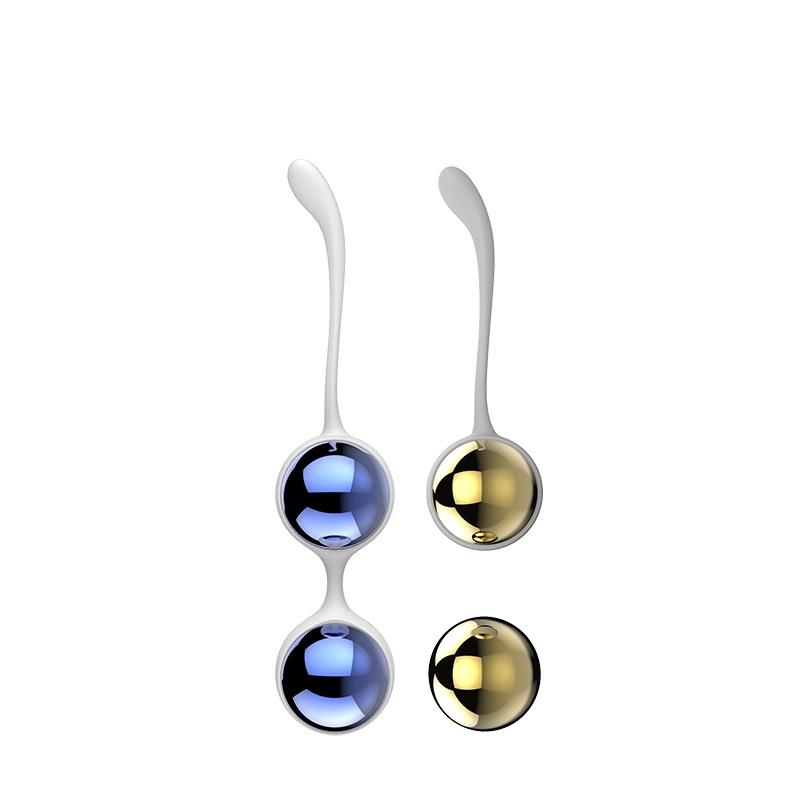 Bolas Vaginales Yani Dorado y Azul - Imagen 4