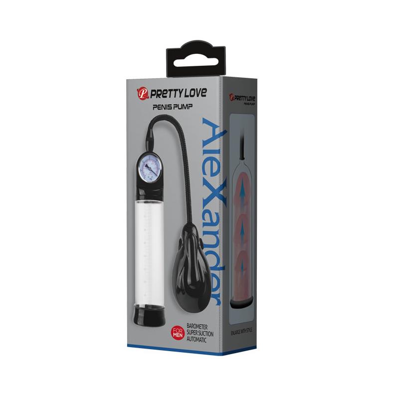 Bomba para el Pene Automática con Medidor Alexander - Imagen 4