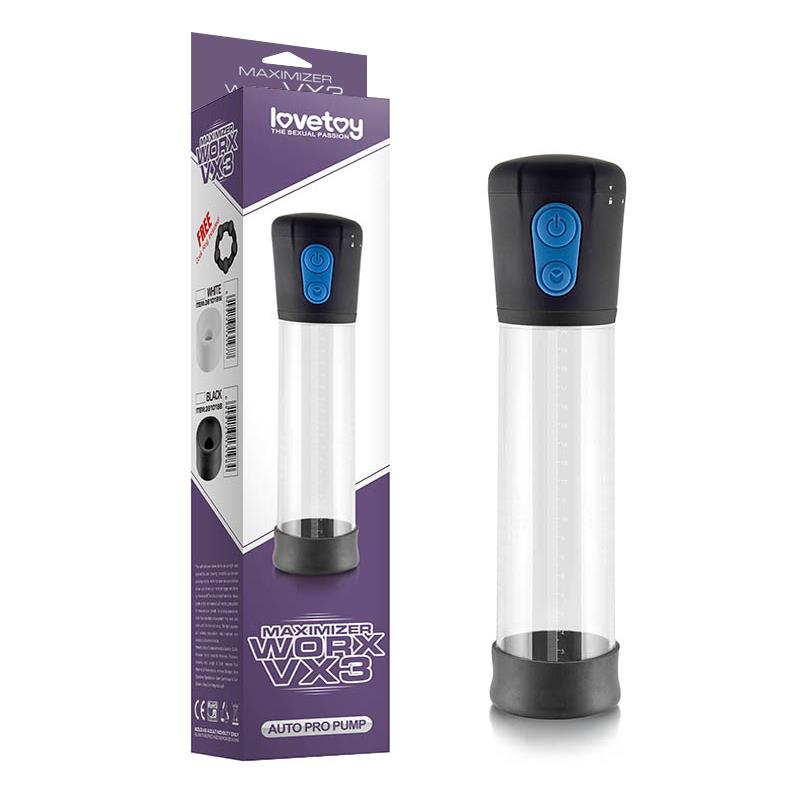 Bomba para el Pene Automática Maximizer Worx VX3 - Imagen 3