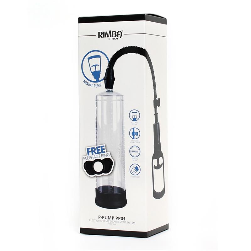 Bomba para el Pene Manual P-Pump PP01 - Imagen 4
