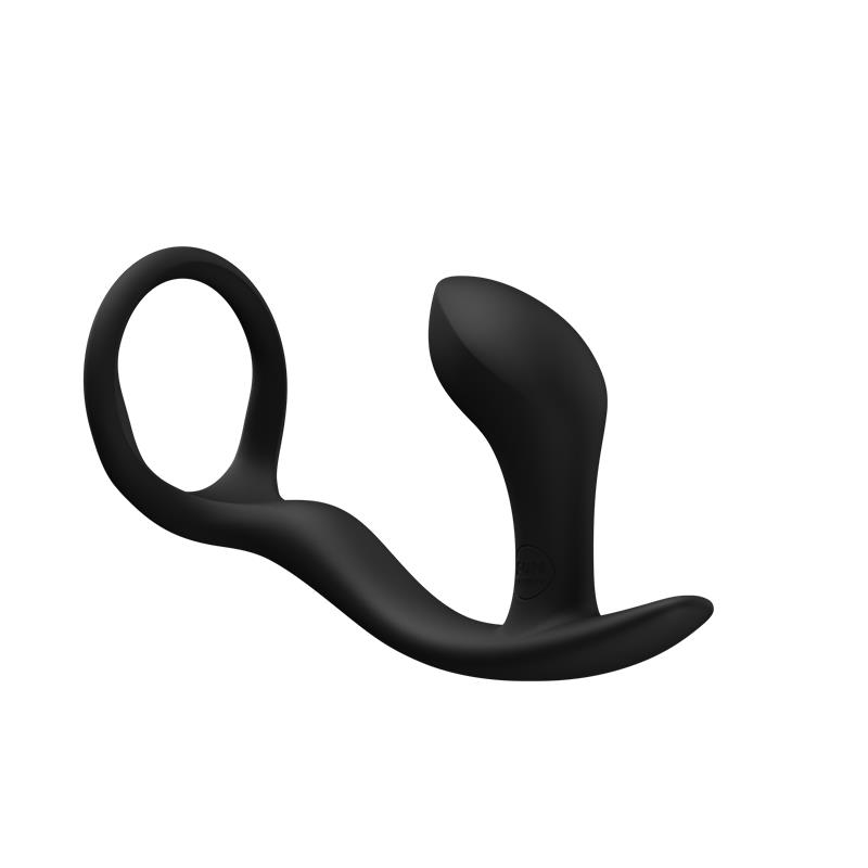 Bootie Ring Plug Anal Negro - Imagen 3