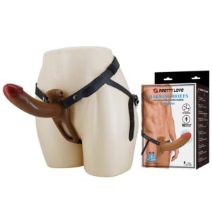 Bradden Arnés Universal con Dildo Hueco con Vibración 6.7