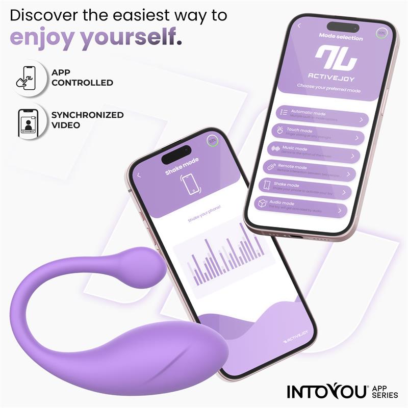Bulby Huevo Vibrador con APP Lavanda - Imagen 5