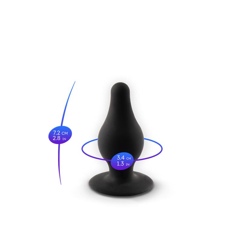 Butt Plug Model 2 S Negro - Imagen 3
