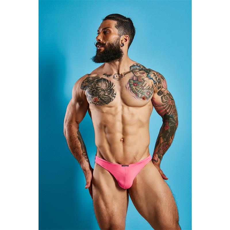 C4M03 Tanga Neon Coral - Imagen 4