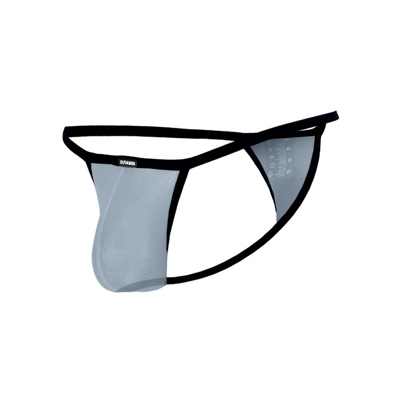 C4MSPX17 Mini Tanga Kini Mesh Grey - Imagen 3