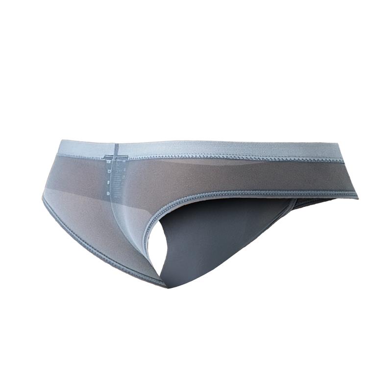 C4MSPX22 Calzoncillo Hybrid Cheeky Brief Mesh Grey - Imagen 4