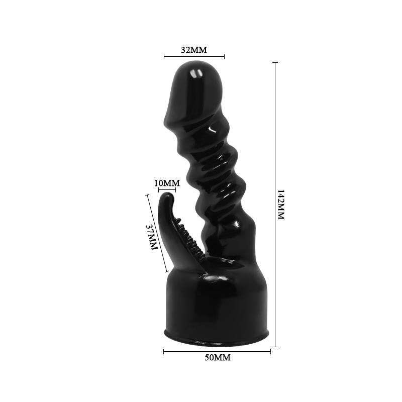 Cabezal Power Head Super Dong Negro - Imagen 5