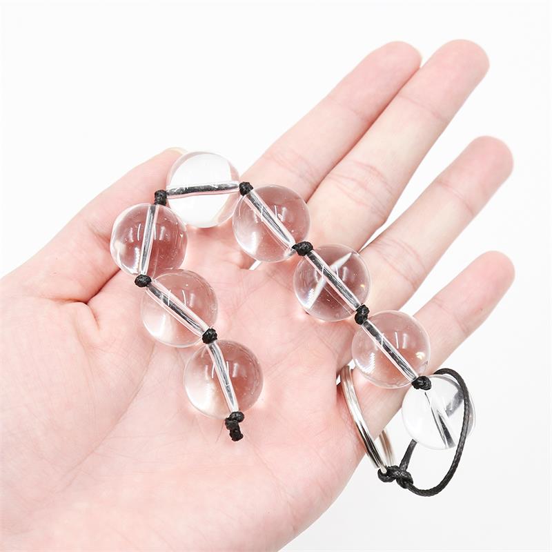 Cadena Anal con Bolas de Cristal 4 Tamaños - Imagen 4