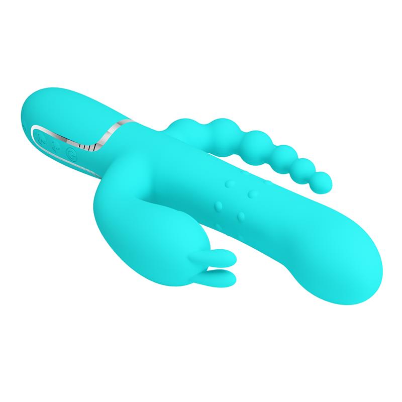 Cammy Vibrador con Bolas Rotadoras y Cadena Anal - Imagen 3
