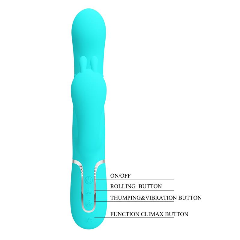 Cammy Vibrador con Bolas Rotadoras y Cadena Anal - Imagen 4