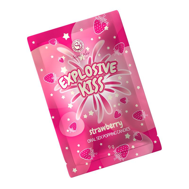 Caramelos Explosivos Sexo Oral Popping Candies Unidad Sabor Fresa - Imagen 4