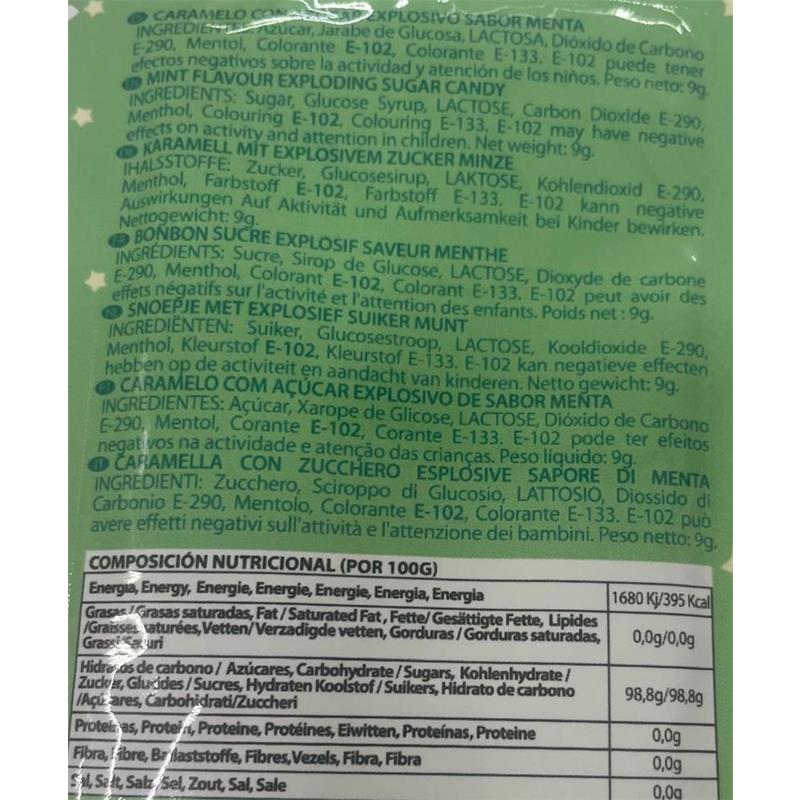 Caramelos Explosivos Sexo Oral Popping Candies Unidad Sabor Menta - Imagen 6