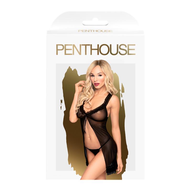 Chemise After Sunset Negro - Imagen 4