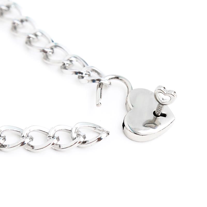 Collar con Candado Metal Talla M 44 cm - Imagen 3