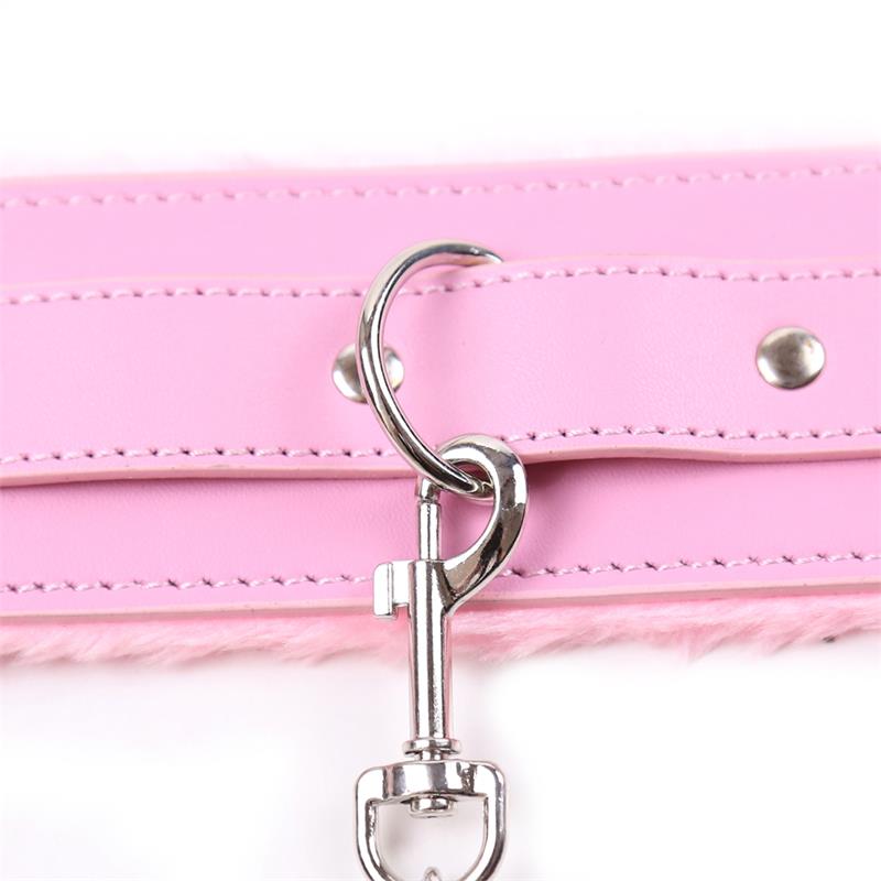 Collar con Correa Rosa Pastel - Imagen 3