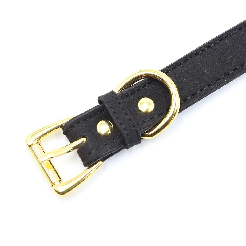 Collar con Lazo y Cascabel 44 cm Negro/Rojo - Imagen 4