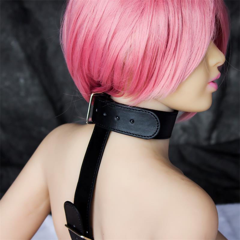 Collar con Restricciones Ajustable Negro - Imagen 3