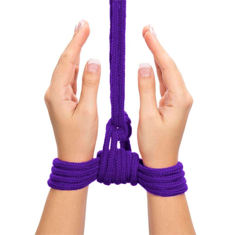 Cuerda Bondage Suave Púrpura - Imagen 3