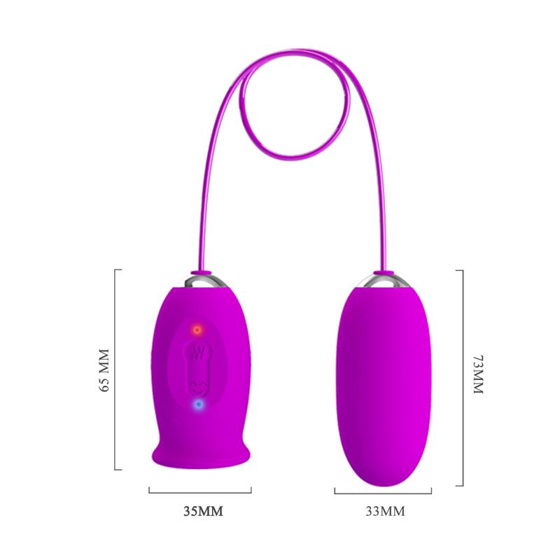 Daisy Huevo Vibrador y Estimulador con Lengua - Imagen 3