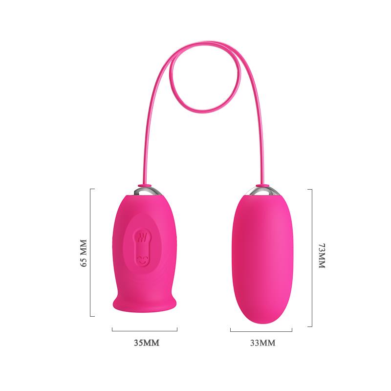 Daisy Huevo Vibrador y Lengua Estimuladora Rosa - Imagen 3