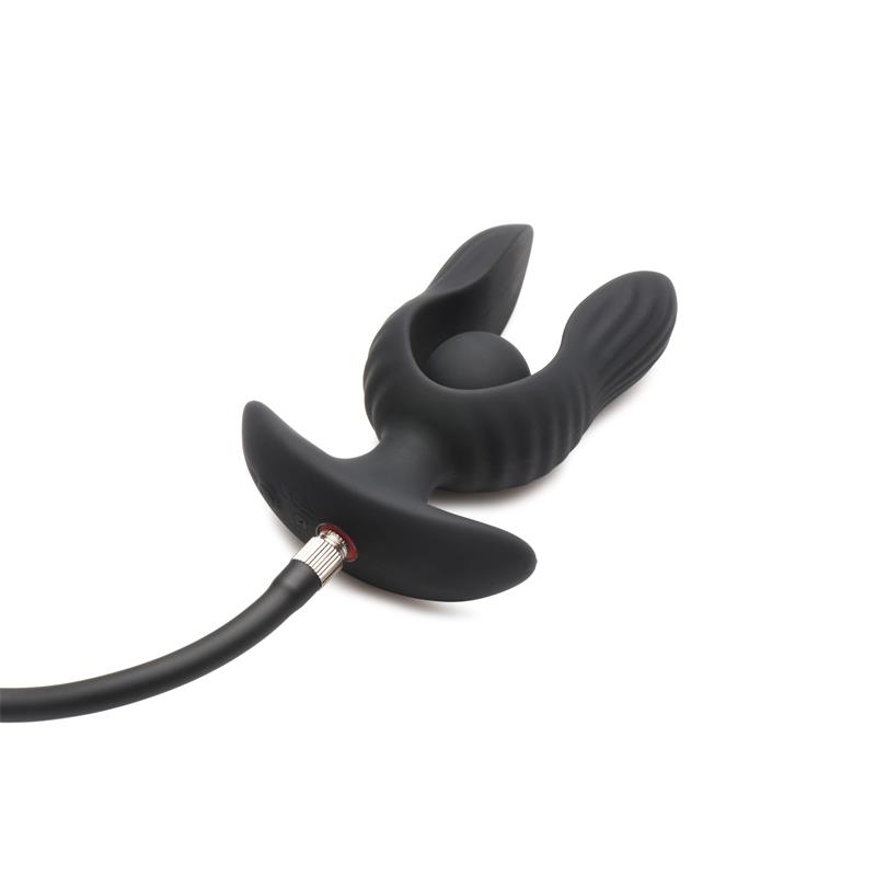 Dark Pearl Plug Anal con Inflado y Vibración con Control Remoto - Imagen 7