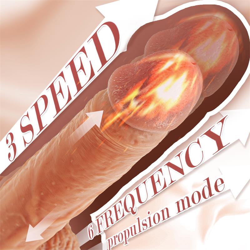 Dean Dildo con Thrusting y Vibración 8 - Imagen 6