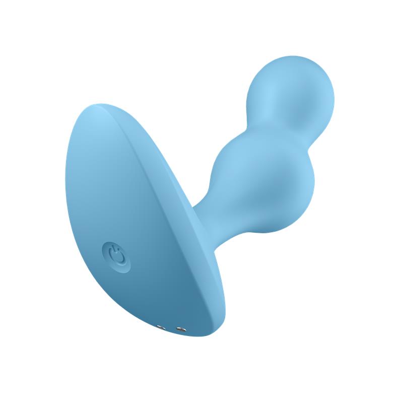 Deep Diver Plug Anal con Vibración APP Satisfyer Connect Azul - Imagen 5