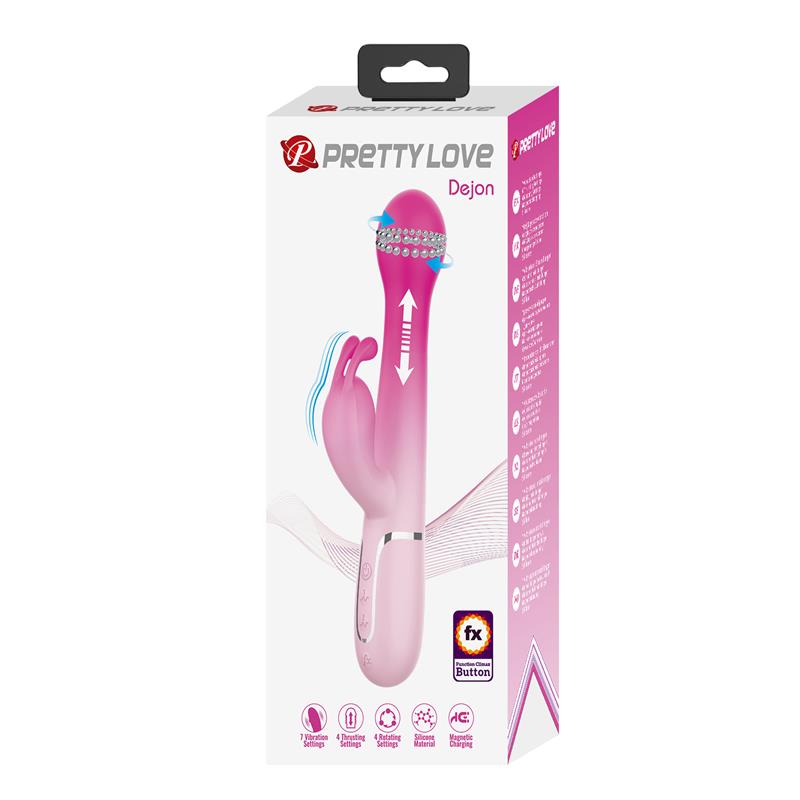 Dejon Vibrador con Thrusting y Bolas Rotatorias - Imagen 5