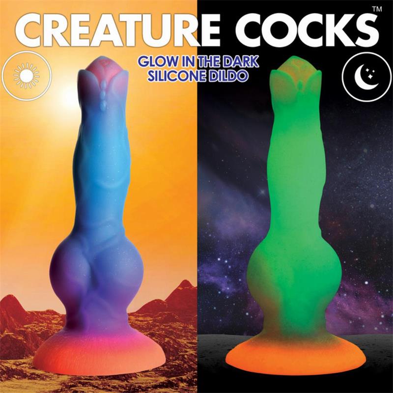Dildo Alien Brilla en la Oscuridad 8.5 - Imagen 3