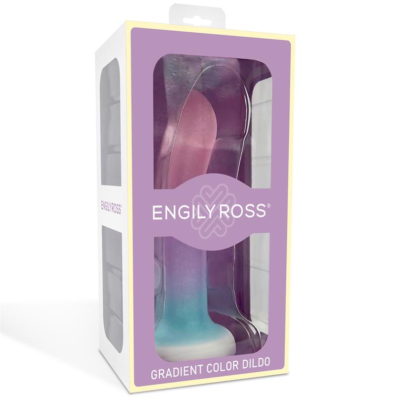 Dildo con Ventosa Color Degrado 13.6 cm - Imagen 5