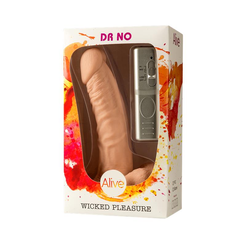 Dildo con Vibración Dr No - Imagen 3