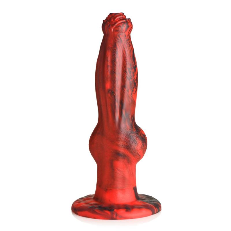Dildo con Vibración y Thrusting Hel-Wolf - Imagen 3