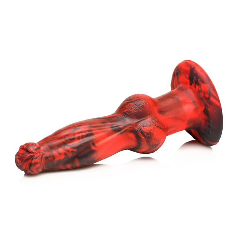 Dildo con Vibración y Thrusting Hel-Wolf - Imagen 4