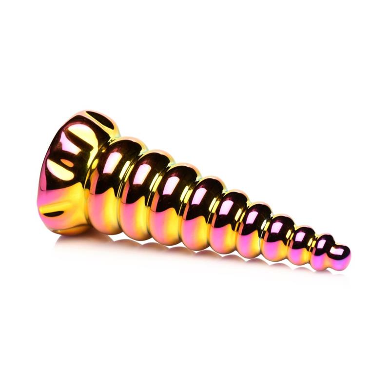 Dildo de Vidro de Borosilicato Twilinght Rainbow - Imagen 4