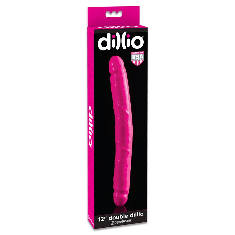 Dildo Doble 30,5 cm Rosa - Imagen 3