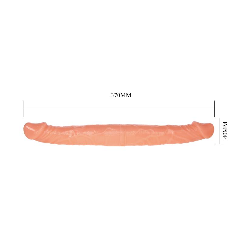 Dildo Doble Color Natural - Imagen 4