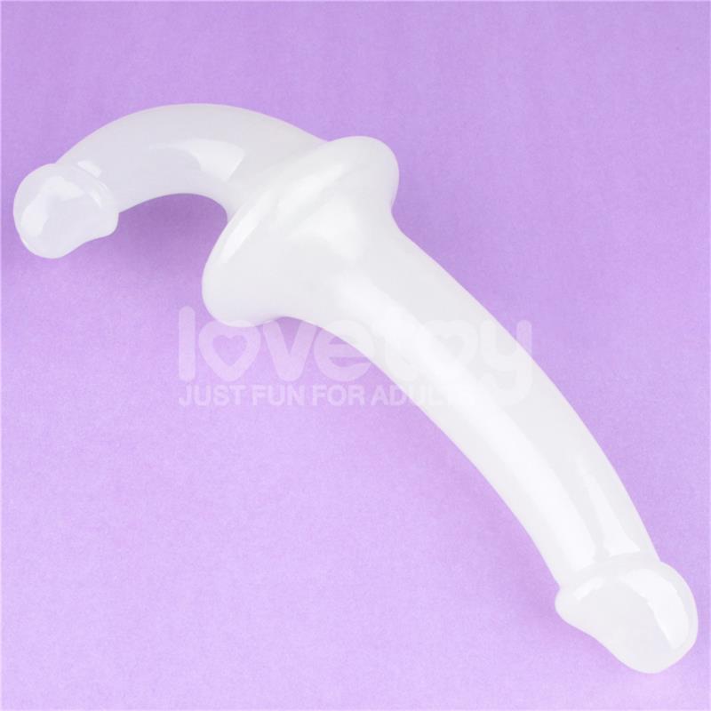 Dildo doble Lumino Play Luz Azul 10.5 - Imagen 3