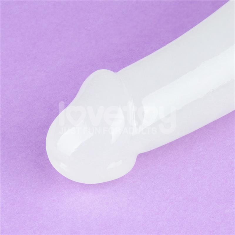 Dildo doble Lumino Play Luz Azul 10.5 - Imagen 4
