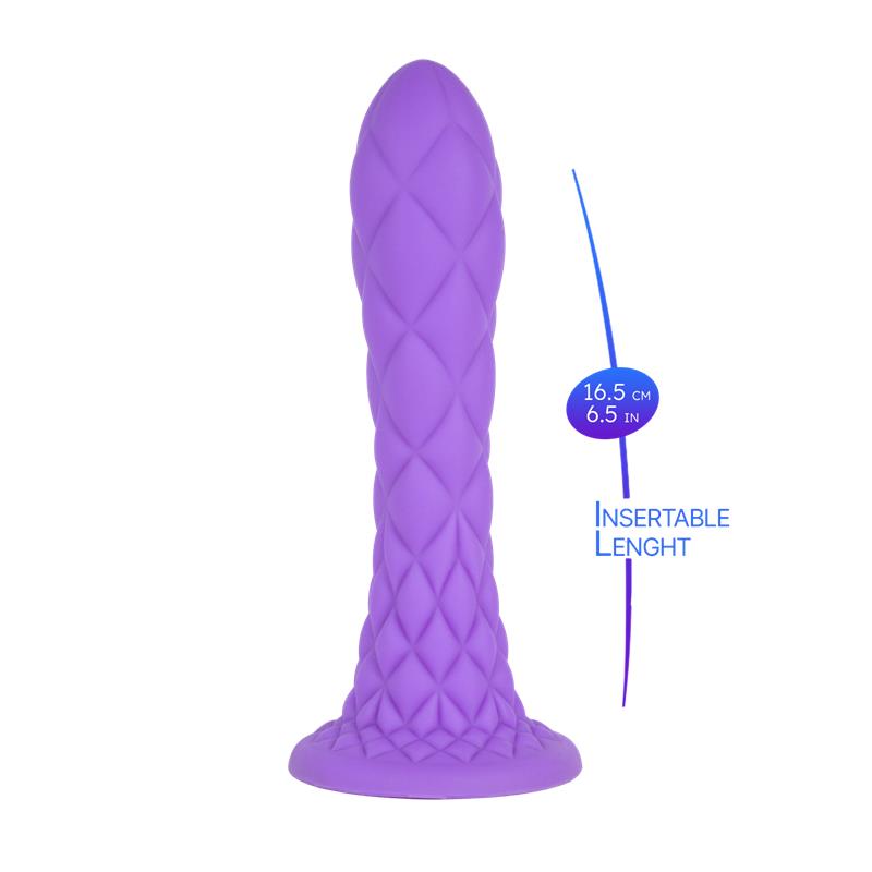 Dildo Dreamy 7 Púrpura - Imagen 4
