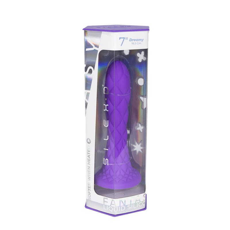 Dildo Dreamy 7 Púrpura - Imagen 5